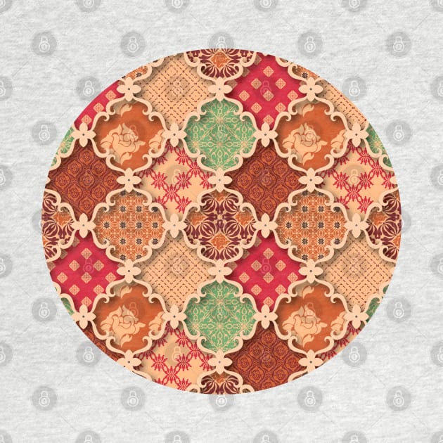 Moroccan Pattern (Decorative Border) by The Ministry of Fashion Prints